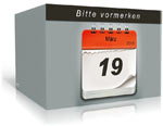 Geburtstagskarte Kalender